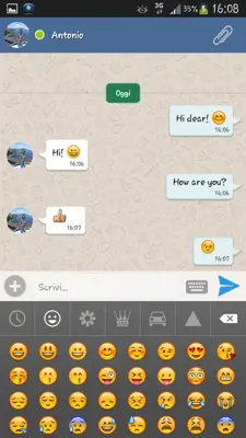 SimpleChat android App screenshot 0