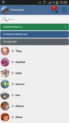 SimpleChat android App screenshot 2