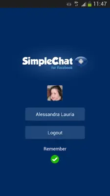 SimpleChat android App screenshot 4